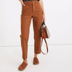 Madewell Slim Emmett Tapered Pants